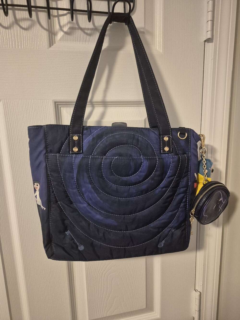 Coraline tunnel crossbody purse
